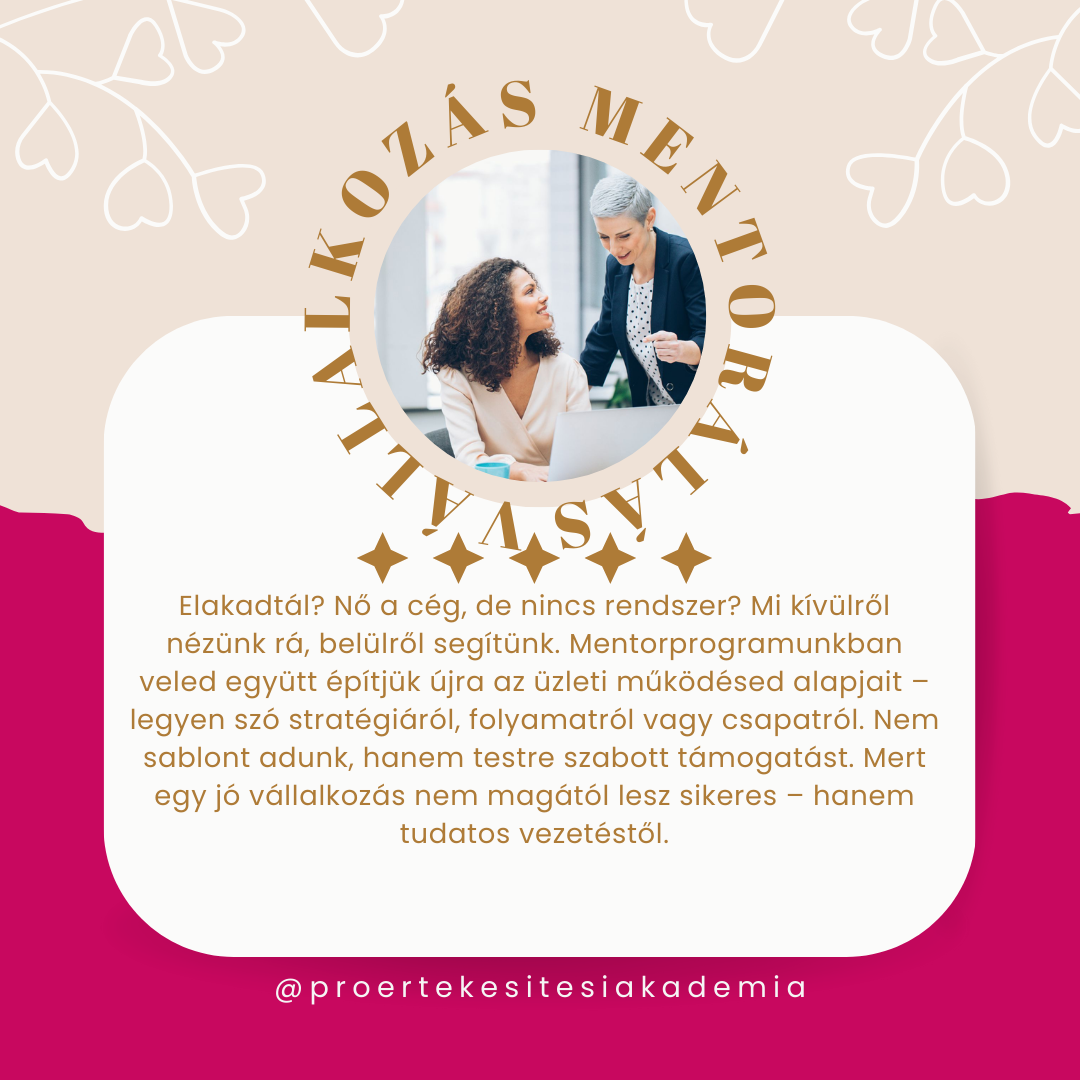 Vállalkozás mentorálás