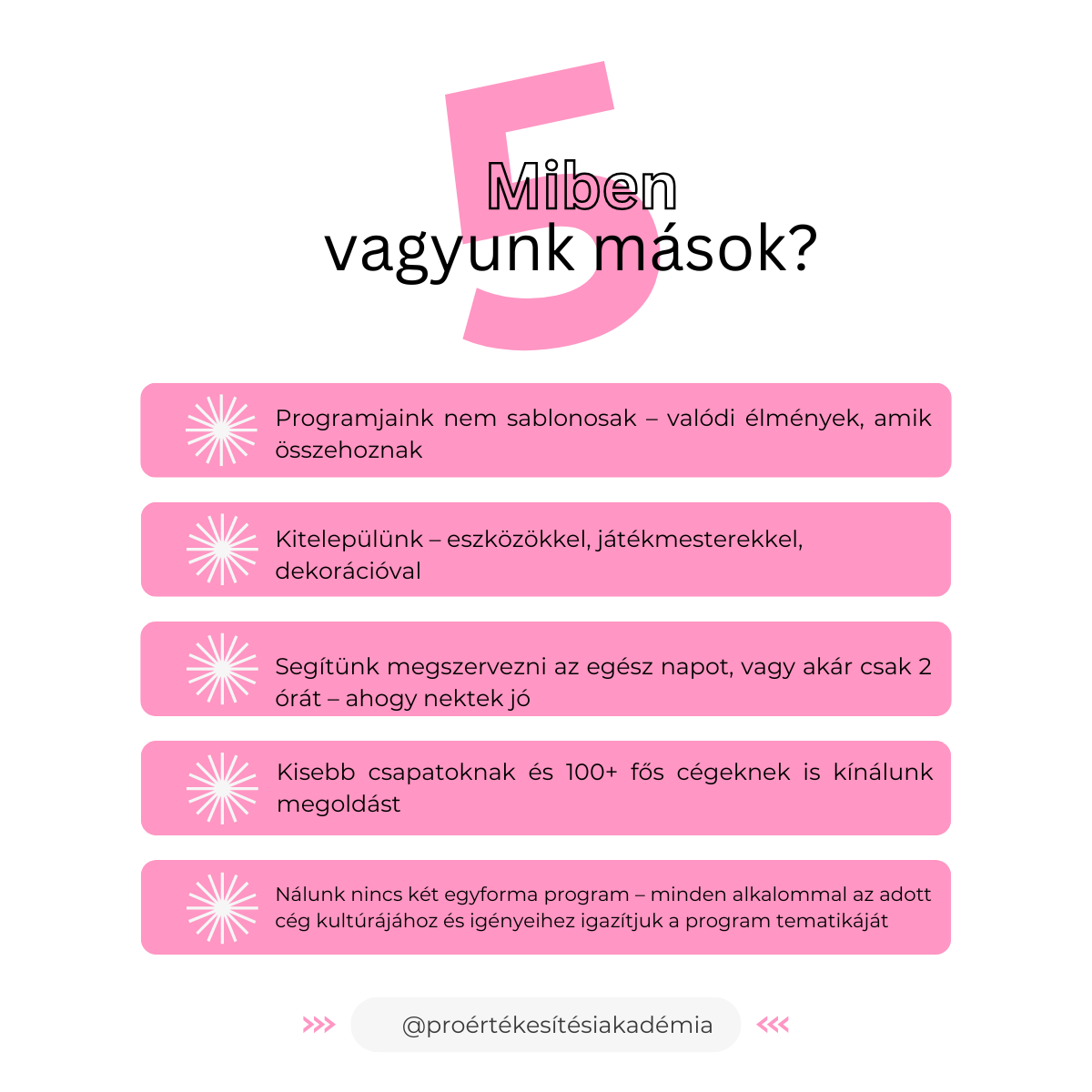 Egyedi csapatépítő programok