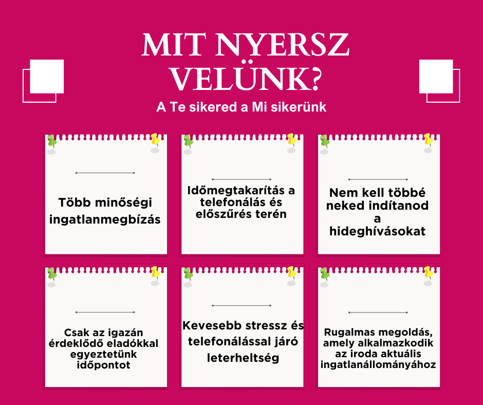 Időpont egyeztetés ingatlanközvetítőknek